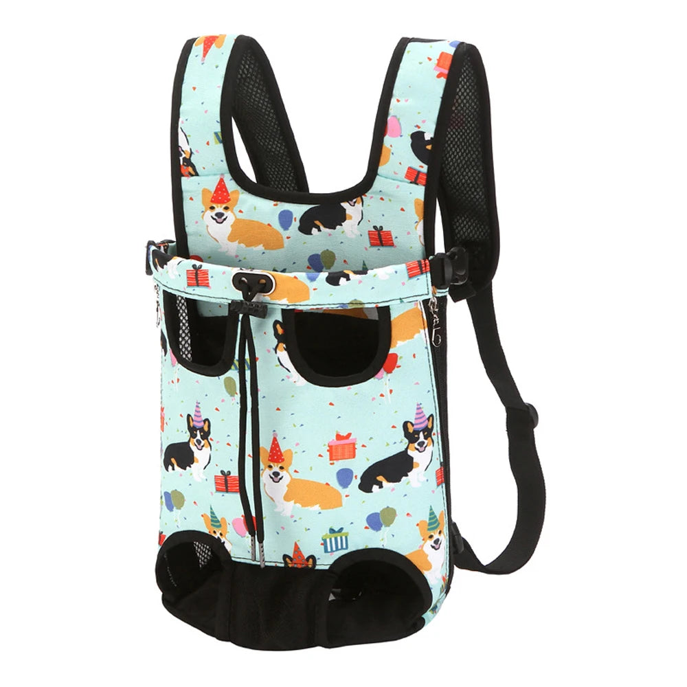 Camo Mesh Dog Carrier Backpack