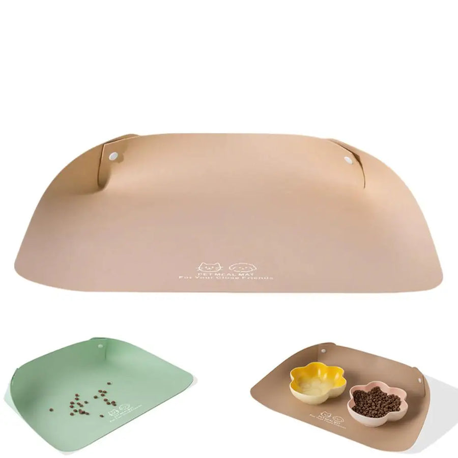 Waterproof Leather Pet Feeding Mat