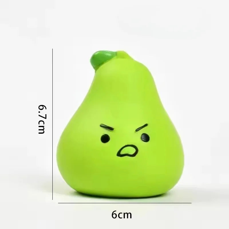 Fruit-Shaped Latex Dog Chew Toy