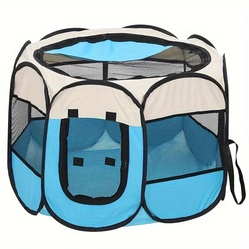 Octagon Pet Playpen & Cat Birthing Room