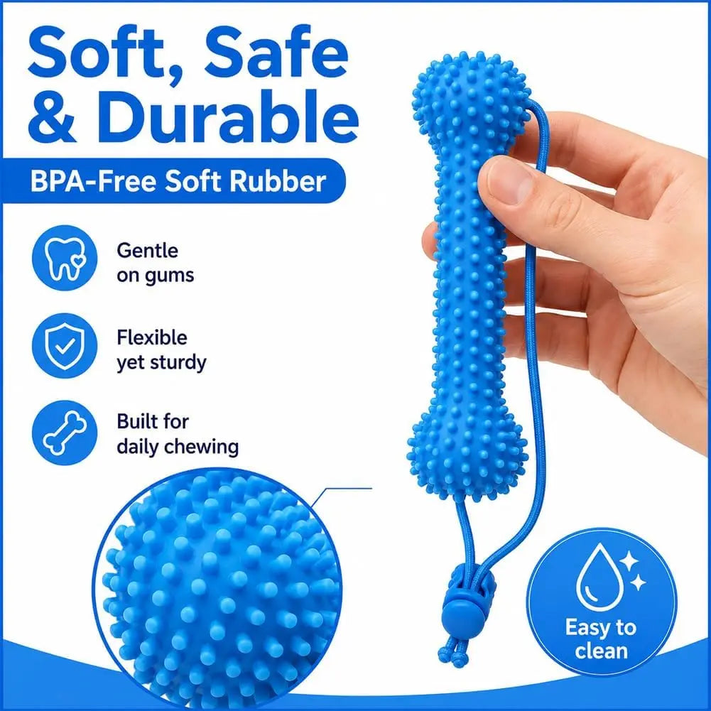 Dog Dental Chew Toothbrush Toy