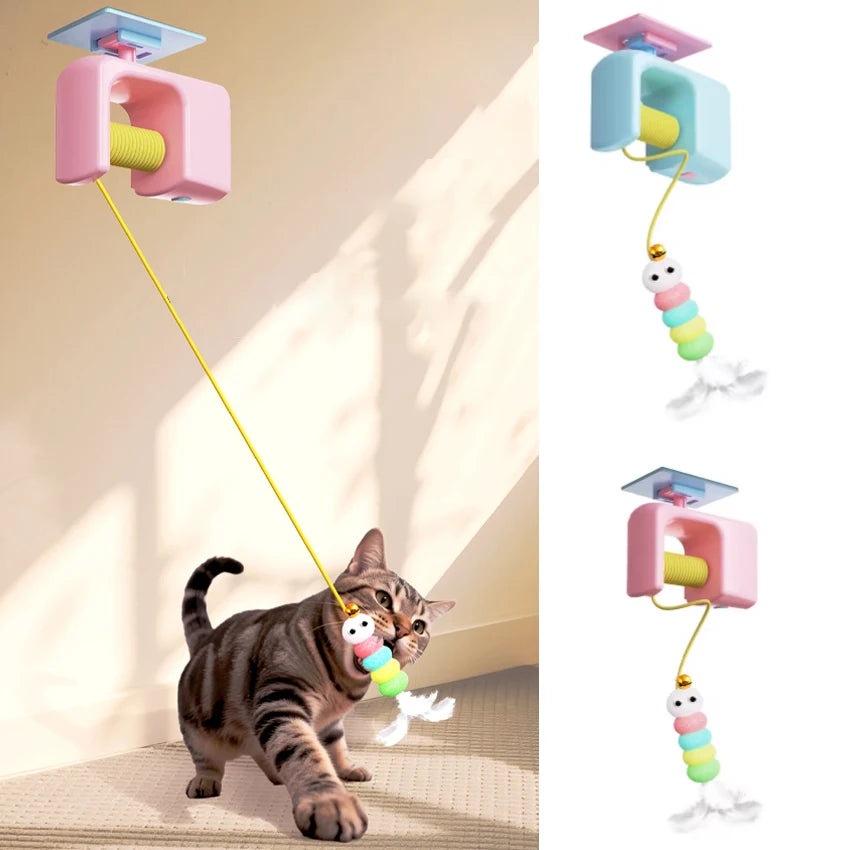 Hanging Flying Bird Cat Toy