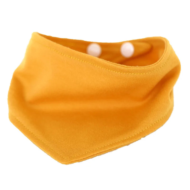 Adjustable Dog Bandana – Solid Color Triangle Scarf, S–XL