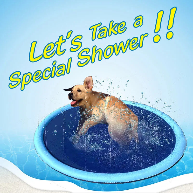 Inflatable Splash Pad for Dogs