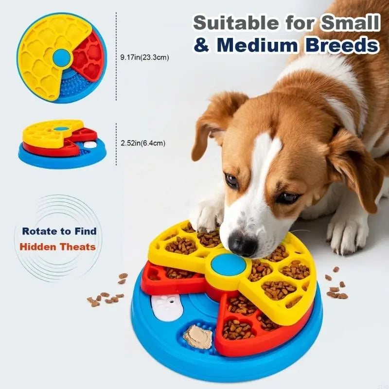 Multi-Level Slow Feeder Pet Bowl