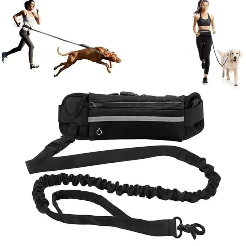 Hands-Free Reflective Running Leash