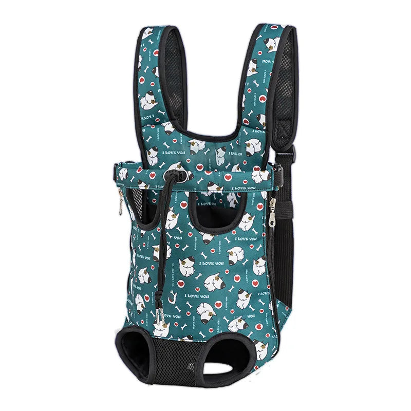 Camo Mesh Dog Carrier Backpack