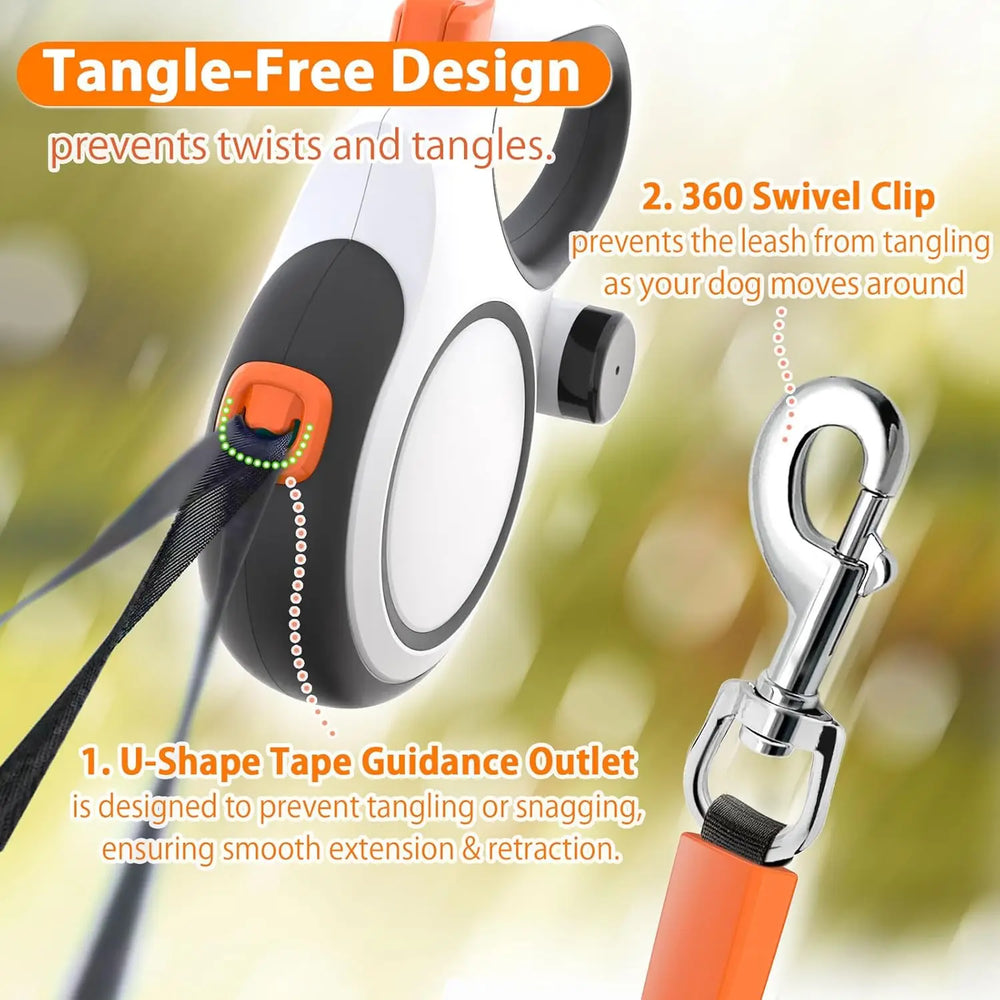 Retractable Dog Leash (5m / 8m)