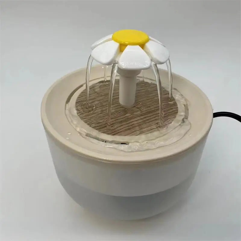 Cat Water Fountain with Filter – 1.2L