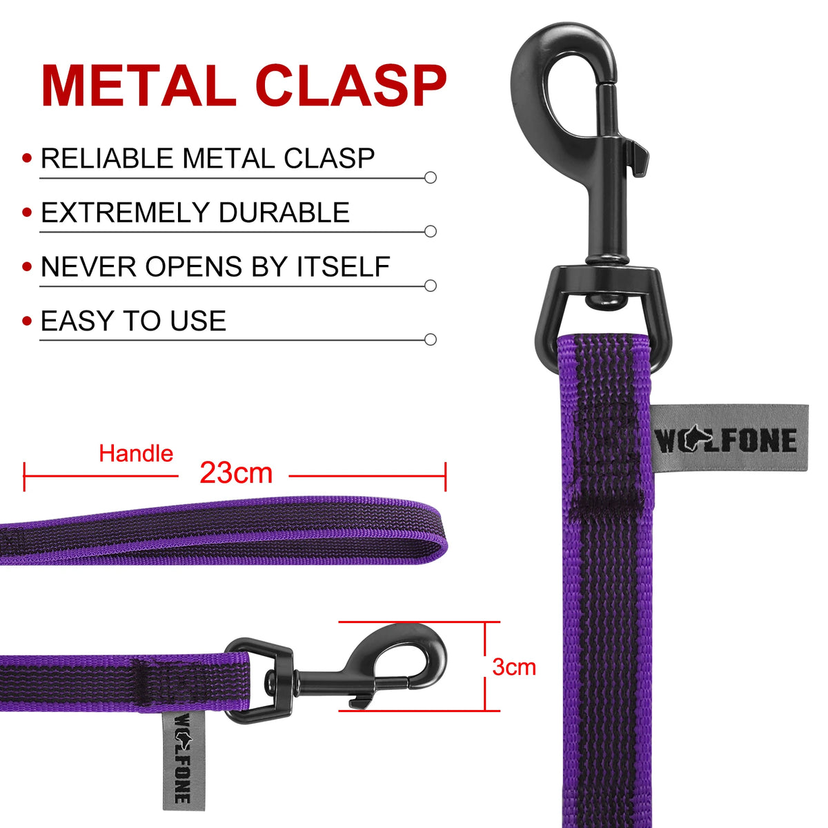 Long Dog Training Leash – Dual Color