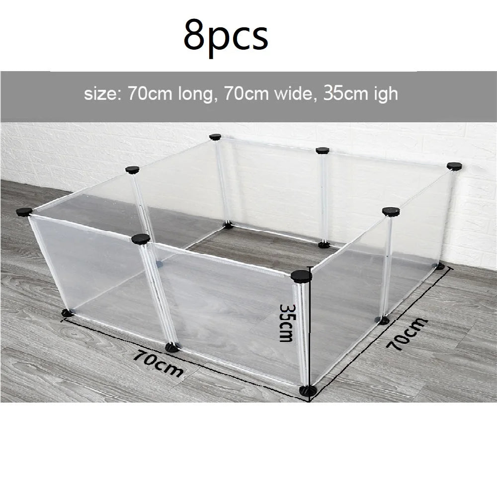 Modular Wire Playpen for Small Pets