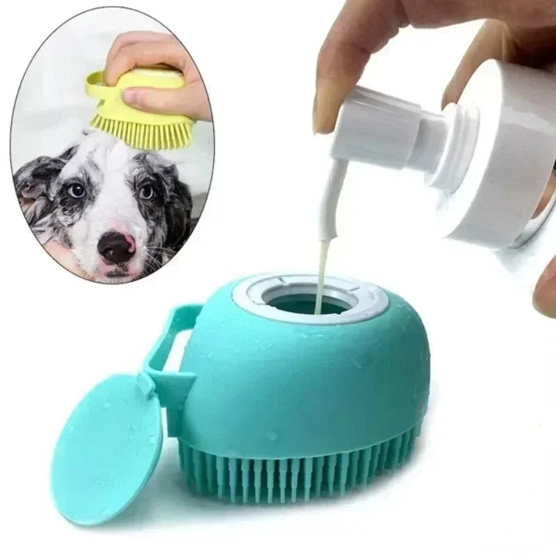 Soft Silicone Pet Bath Brush