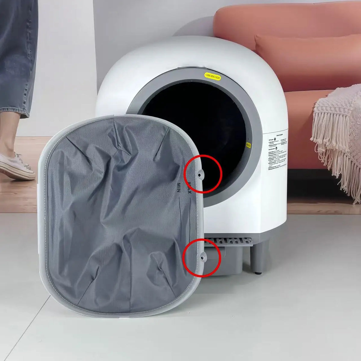Replacement Liner Mat for Self-Cleaning Litter Boxes