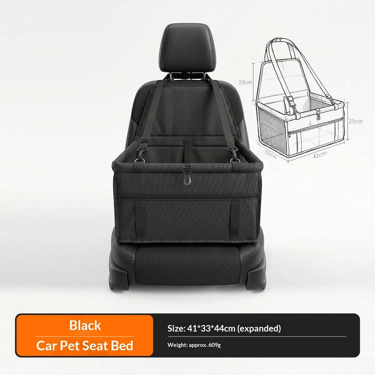 Waterproof Non-Slip Car Seat Cover for Dogs