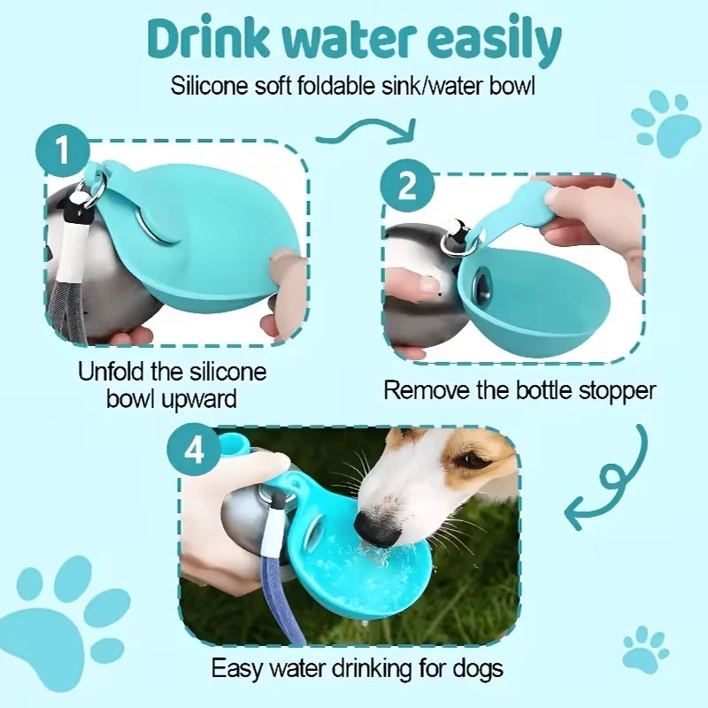 Portable Leak-Proof Pet Water Bottle