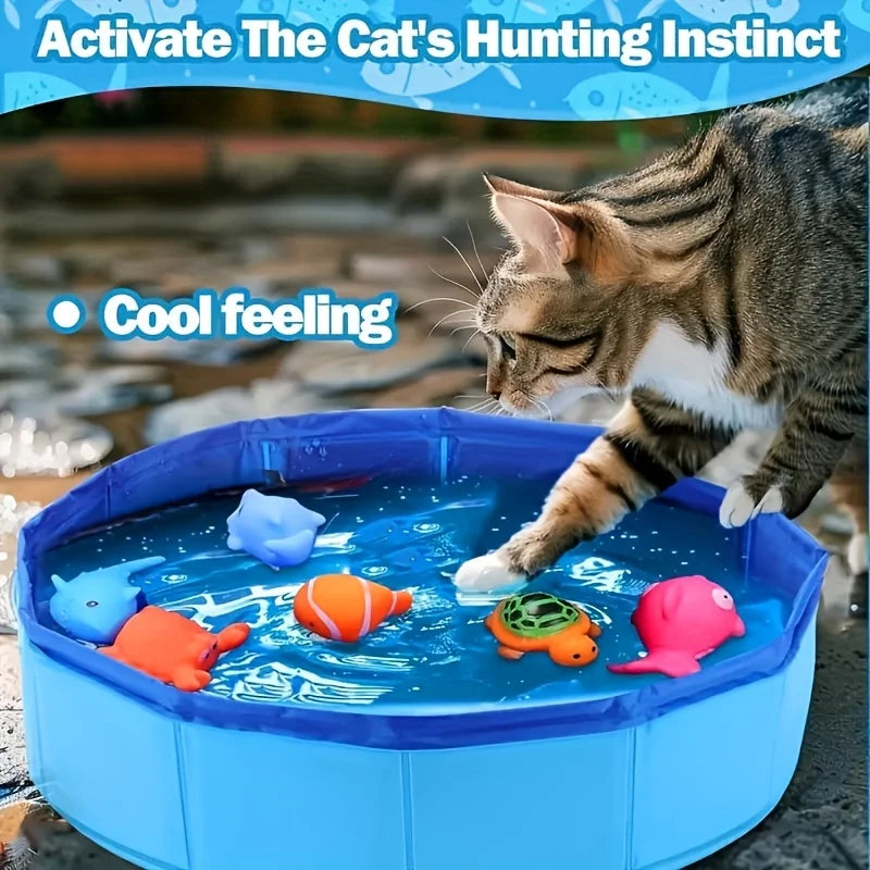 Outdoor Pet Pool – Blue
