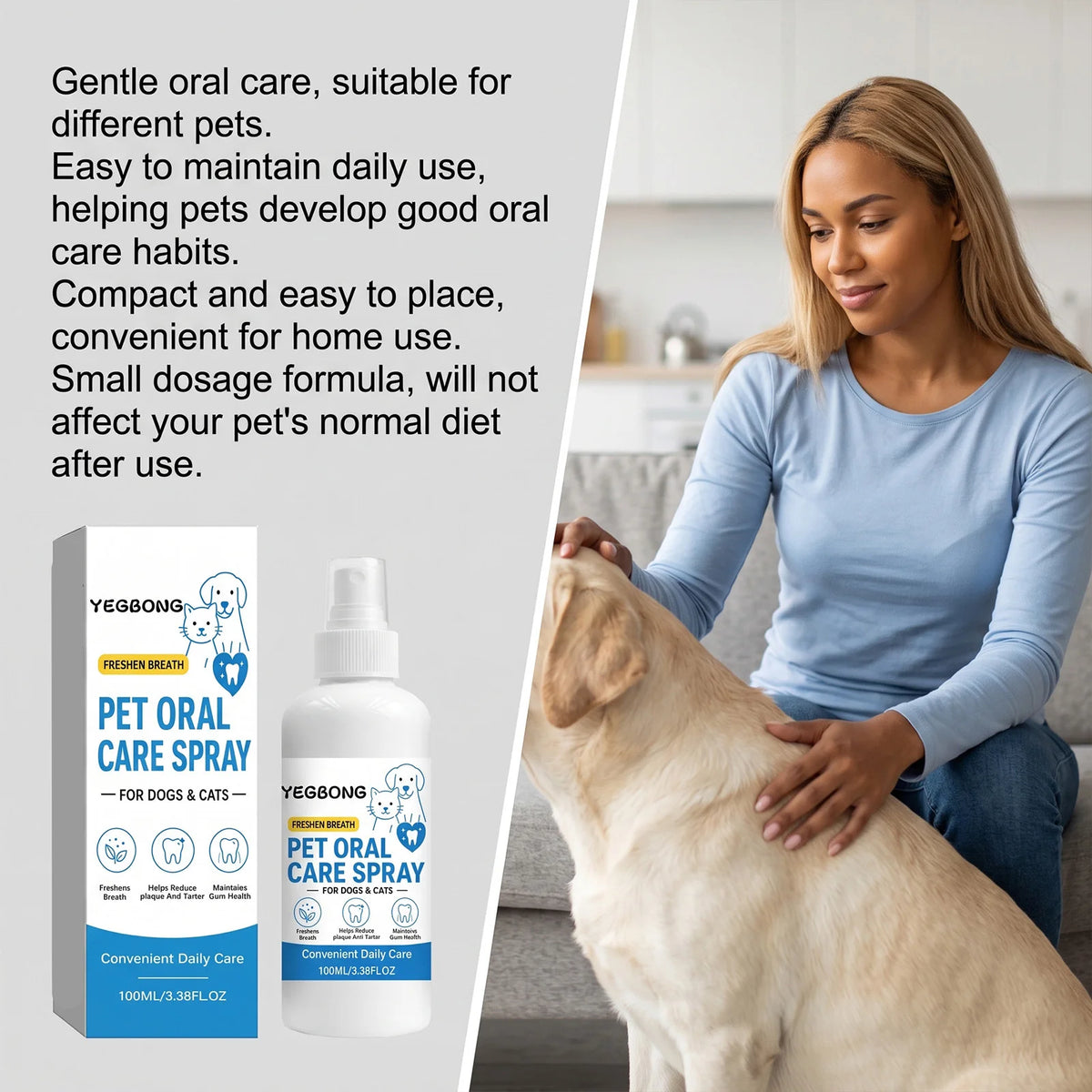 Pet Dental Spray for Fresh Breath