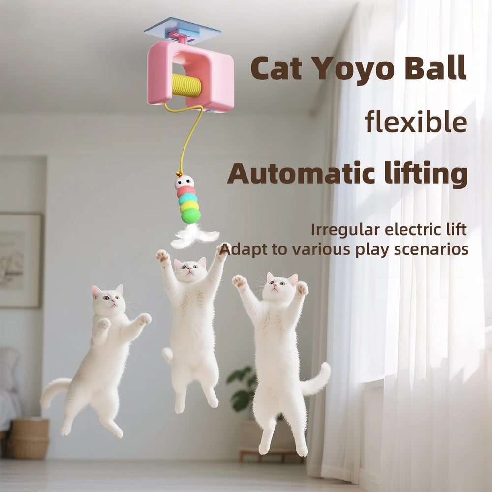 Hanging Flying Bird Cat Toy