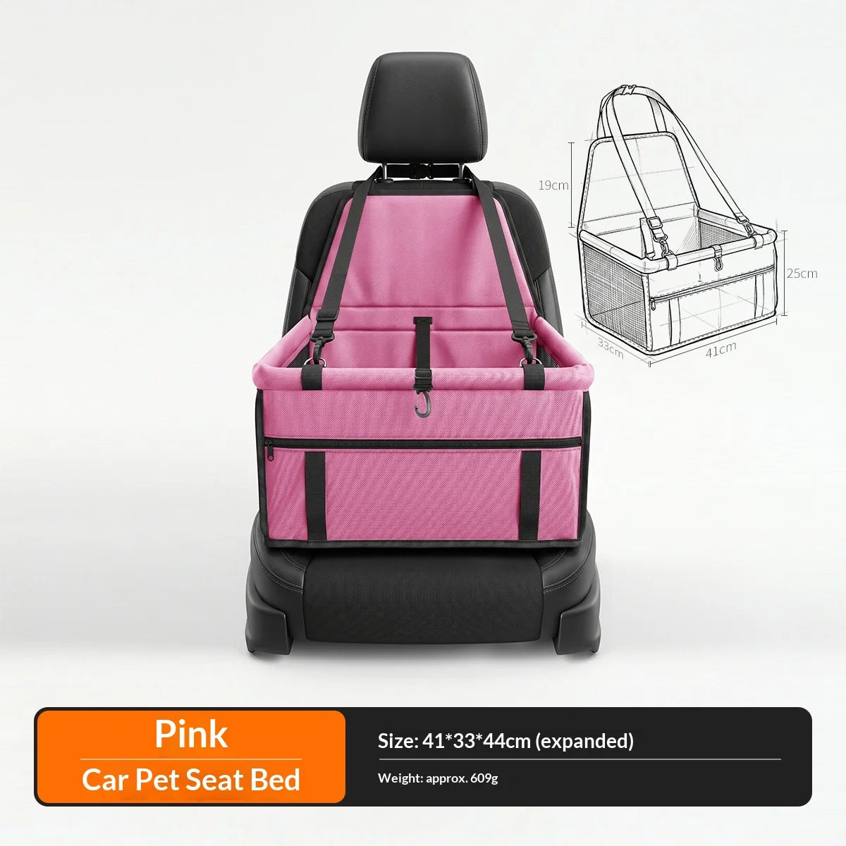 Waterproof Non-Slip Car Seat Cover for Dogs