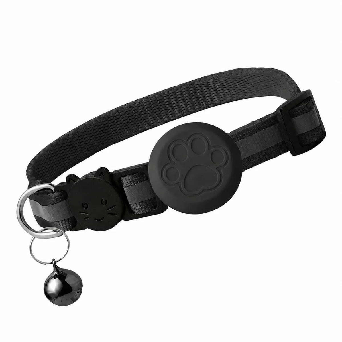 Reflective GPS Tracker Collar with Bell