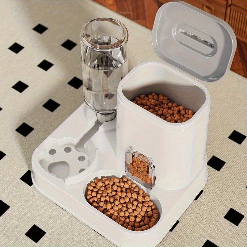 Large Automatic Pet Feeder & Water Dispenser