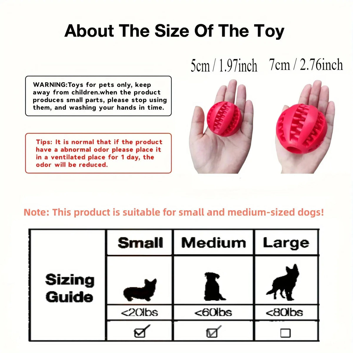 Treat Dispensing Dog Chew Ball