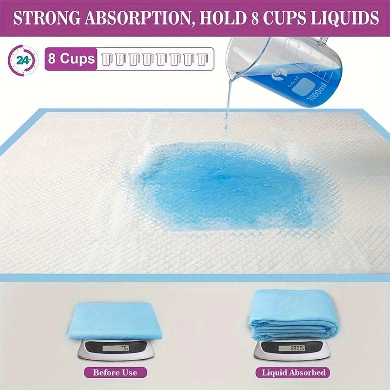 Super Absorbent Pet Training Pads (100 Pack)