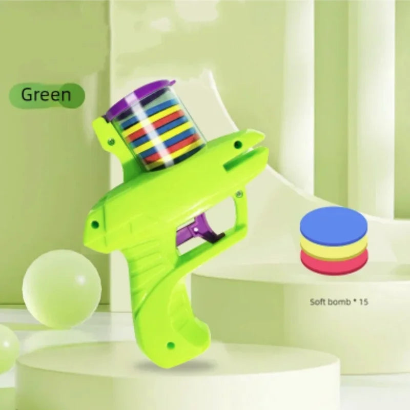 Flying Disc Launcher Toy Set