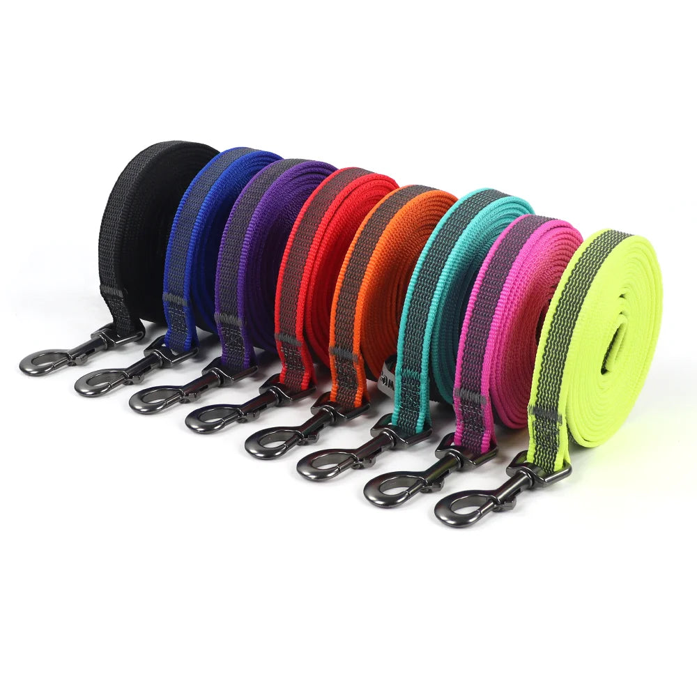Long Dog Training Leash – 5 ft to 49 ft Recall Lead