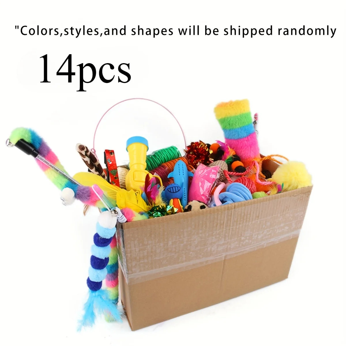 Cat Toy Variety Pack (14–56 pcs)