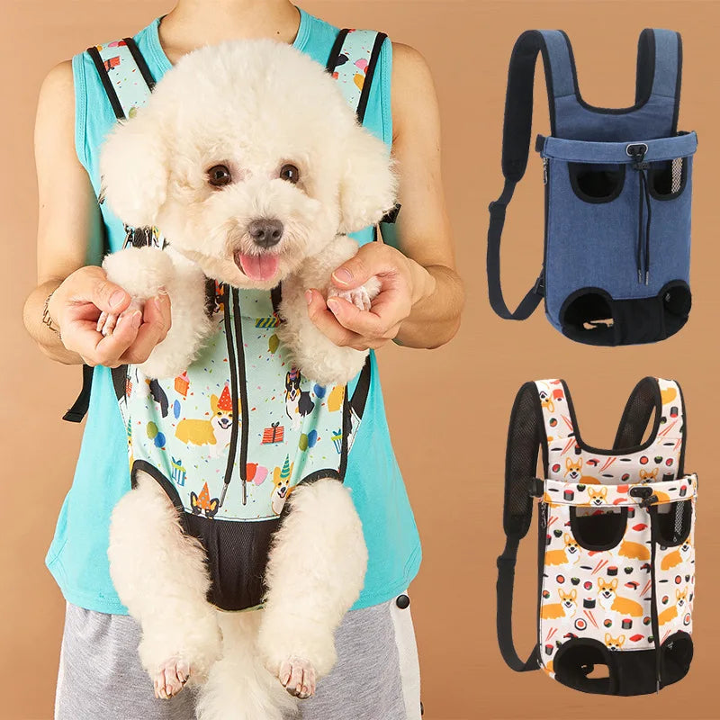 Camo Mesh Dog Carrier Backpack