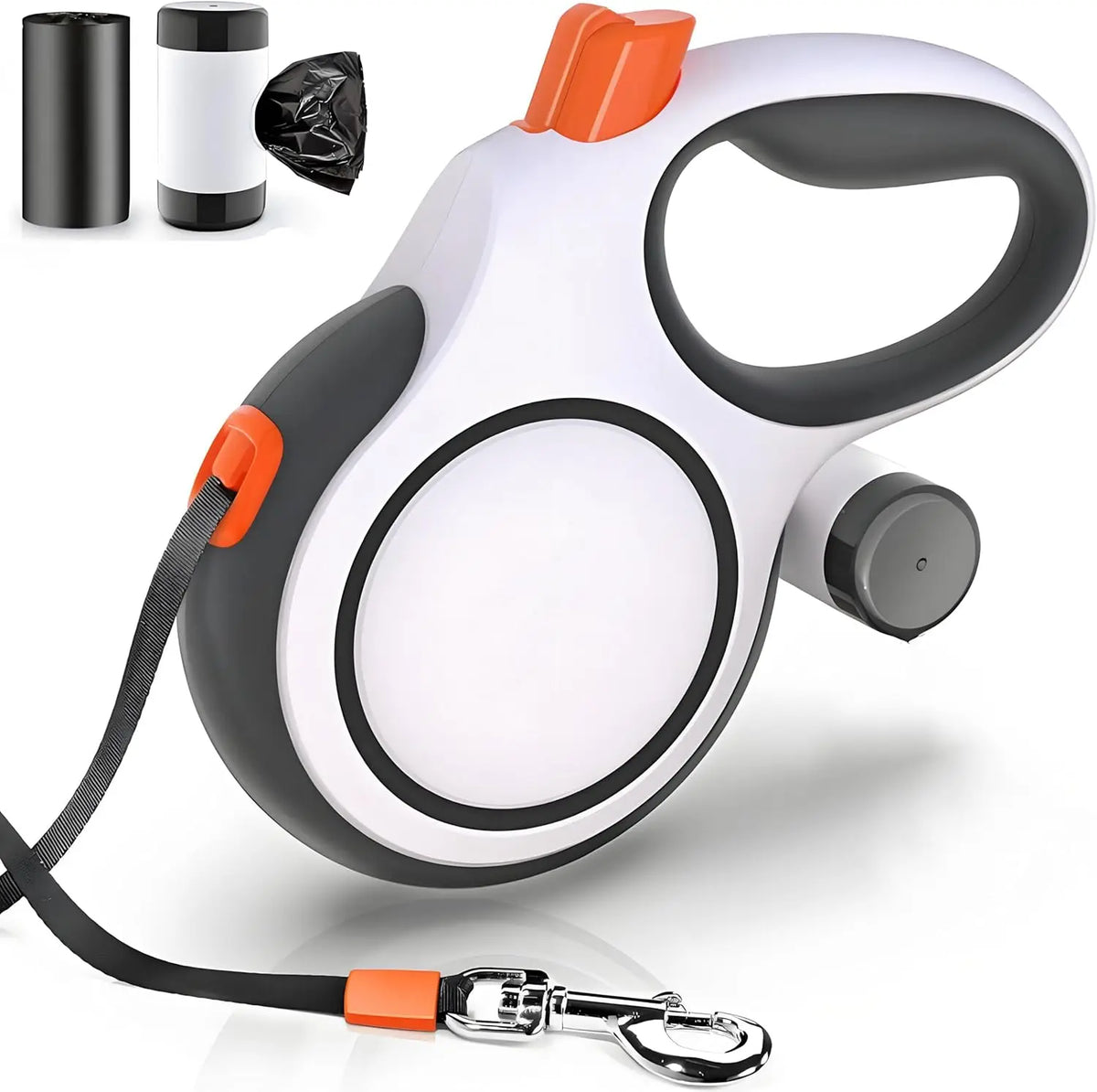 Heavy-Duty Retractable Dog Leash for Small & Large Dogs