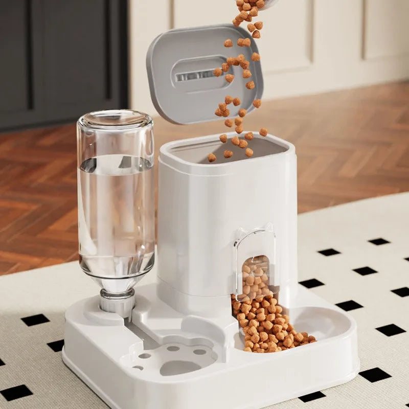 Large Automatic Pet Feeder & Water Dispenser