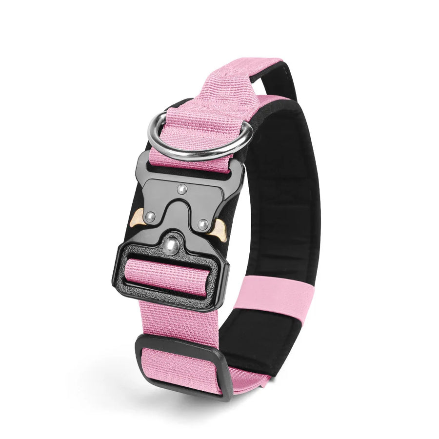 Heavy-Duty Wide Dog Collar with Quick Release