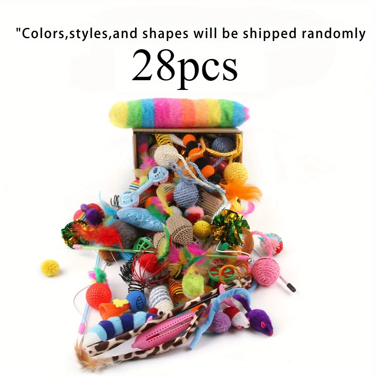 Cat Toy Variety Pack (14–56 pcs)