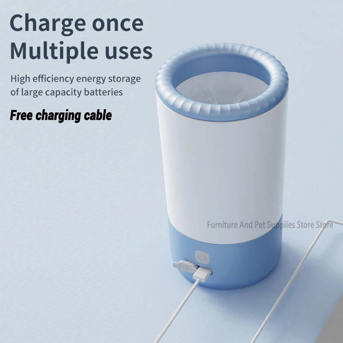 Electric Paw Cleaner Cup for Dogs