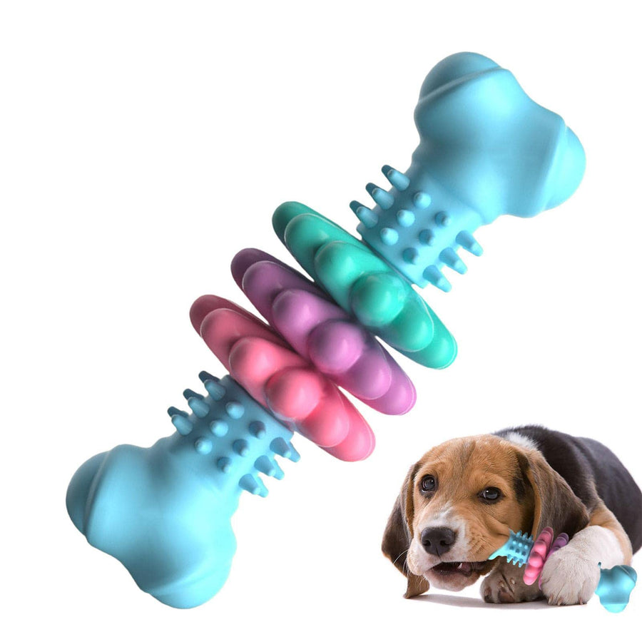 Bone-Shaped Dog Chew Toy – Teeth Cleaning TPR