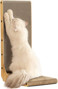 Cat Scratcher, 26.8 Inch L Shaped Cat Scratch Pad for Indoor Cats