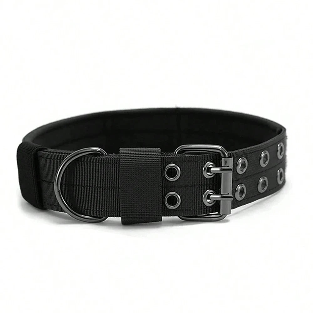 Tactical Dog Collar 1pc Durable Nylon Military Collars Outdoor For Medium Large Dogs Training Walking Working Pet Products