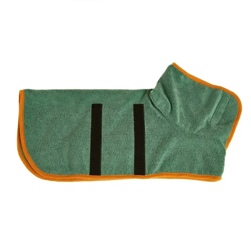 New Dog Bathrobe Absorbent Pet Quick Drying Bath Towel Dog Bath Towel Large Small Dogs Clean Absorbent Bathrobe Cat Pet Products