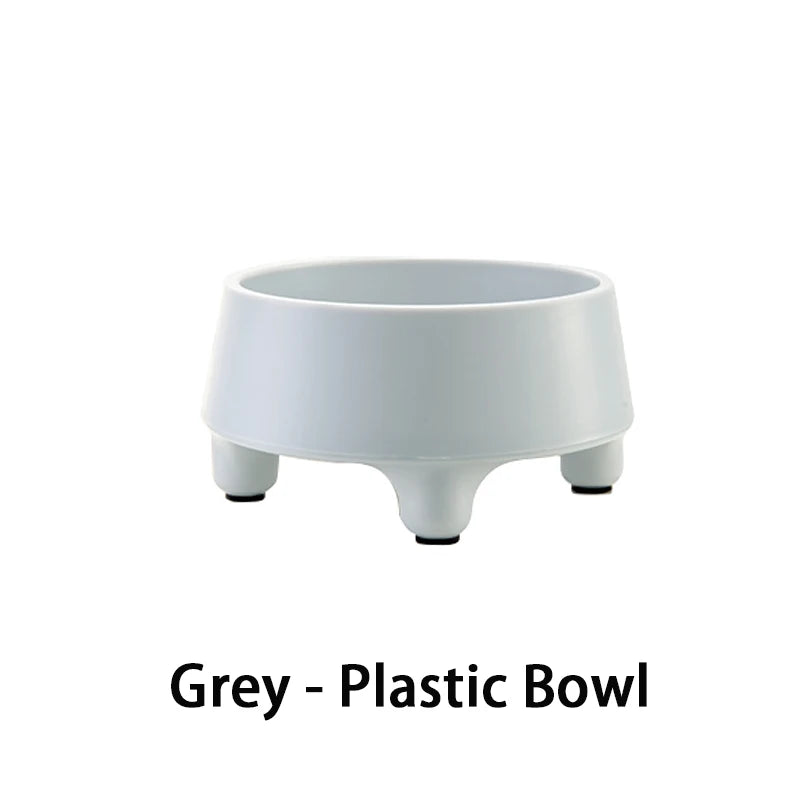 New Elevated Pet Food and Water Bowls Raised with Stainless Steel Bowl for Small Dogs Cats Washable Easy To Cleaning Pet Product
