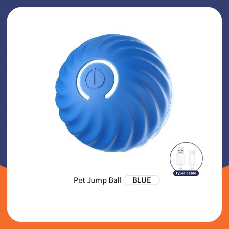 Smart Dog Toys Ball Electronic Interactive Pet Toy Moving Ball USB Automatic Moving Bouncing for Puppy Birthday Gift Cat Product