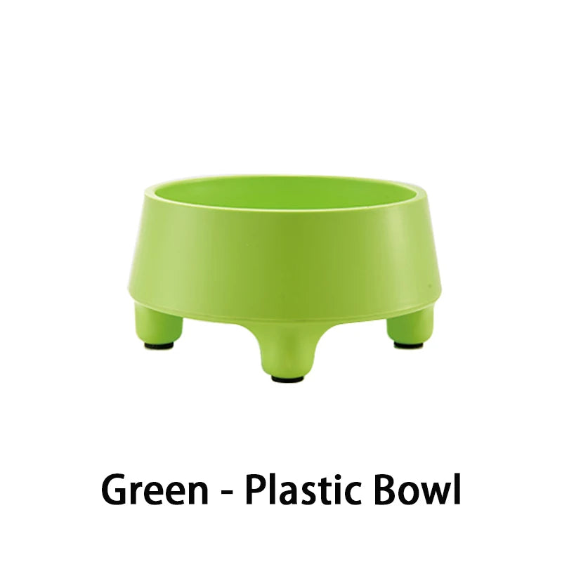 New Elevated Pet Food and Water Bowls Raised with Stainless Steel Bowl for Small Dogs Cats Washable Easy To Cleaning Pet Product