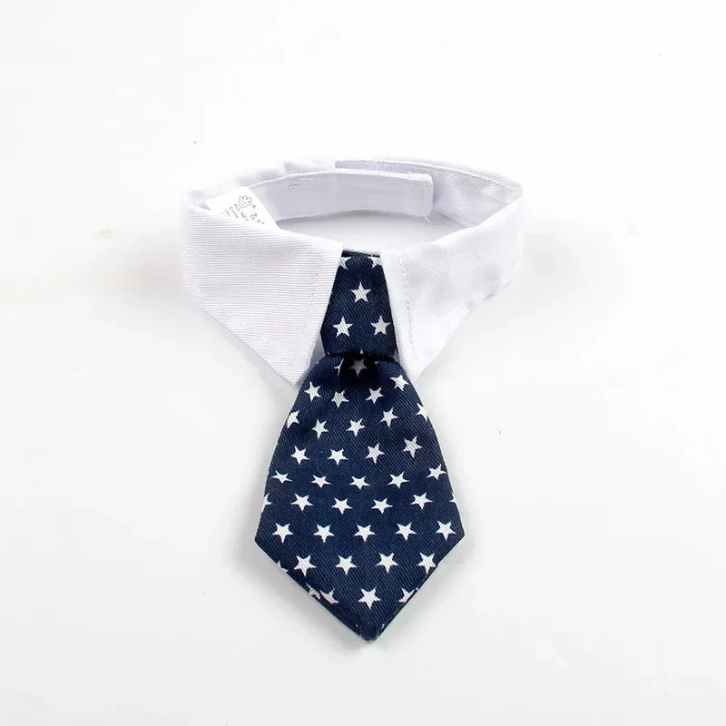 Pet Dog Cat Formal Necktie Tuxedo Bow Tie Black and Red Collar for Dog & Cat Pet Accessories for Wedding Holiday and Party Gift