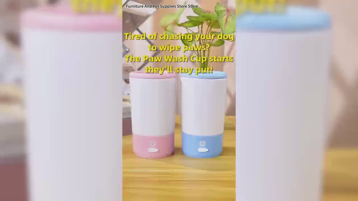 Electric Paw Cleaner Cup for Dogs